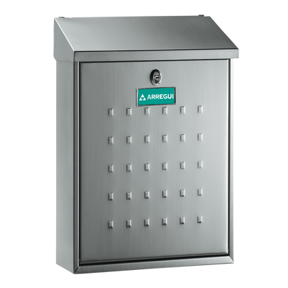 ARREGUI Premium Mailbox Satin Stainless Steel