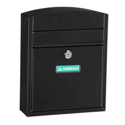 ARREGUI Compact Mailbox Black