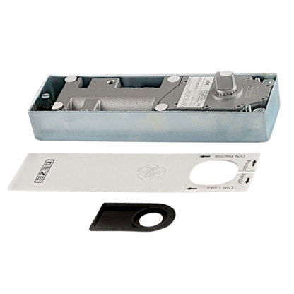 GEZE TS500NV Size 1-4 Floor Spring TS500NV No Hold Open - Silver