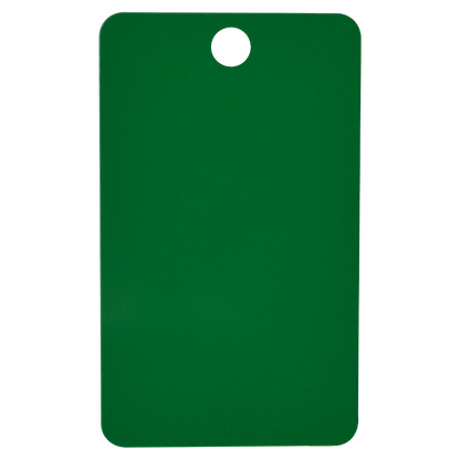 U-MARQ Rectangular Key Tag 100mm x 45mm - Green