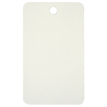 U-MARQ Rectangular Key Tag 100mm x 45mm - White