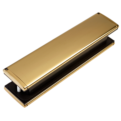 TROJAN 20mm - 40mm Letter Plate Gold & Black