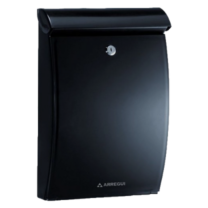 ARREGUI Mininova Plastic Mailbox Black