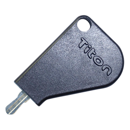 TITON Key To Suit Titon Select Standard Espag Handles With Black Plastic Head Plastic Head - Black