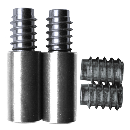 BRAMAH ROLA S Egress R11 Sash Window Stop 31mm R11/09 2 Stops & 4 Inserts - Polished Chrome