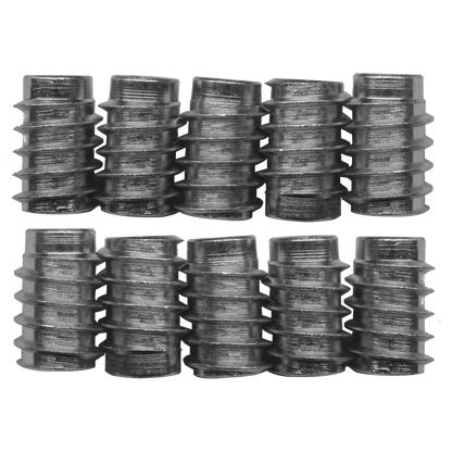 BRAMAH ROLA Threaded Inserts Pack of 10 R4/04 - Bright Zinc