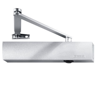 GEZE TS4000 Overhead Door Closer Universal Wetroom Size 1 - 6 TS4000 Size 1 6 - Silver