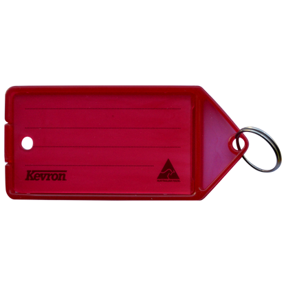 KEVRON ID35 Big Tags Bag of 12 x 12 - Red