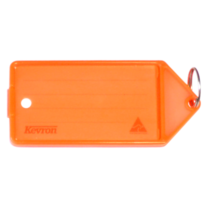 KEVRON ID35 Big Tags Bag of 12 Flo Orange x 12 - Fluorescent Orange