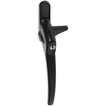 ERA Charisma Inline Cockspur Locking Espag Handle 21mm Left Handed Locking - Black