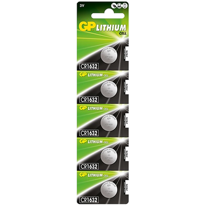 GP CR1632 Battery CR1632 Pack of 5