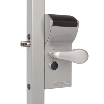 LOCINOX Free Vinci Surface Mounted Mechanical Code Gate Lock LFKQ40 X1 - Silver