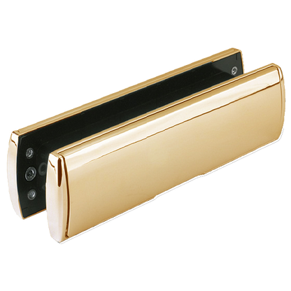 MILA Sleek Letter Plate 40/80 - 310mm Wide Gold