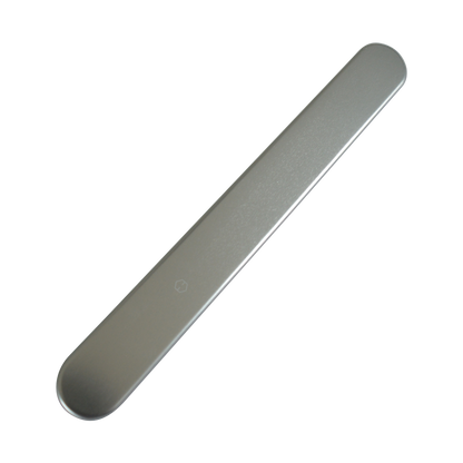 HOPPE Birmingham External Blank Plate 215mm Screw Centres Silver