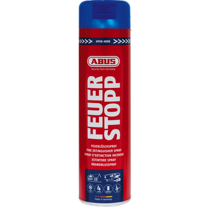 ABUS AFS625 Firestop Fire Extinguisher - Foam 625ml - Red
