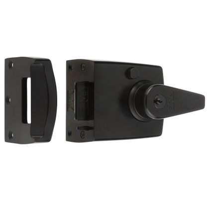 ERA 1830 & 1930 Auto Deadlocking Nightlatch 60mm BL - Black