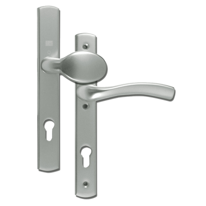WINKHAUS Palladio XL 92 Lever/Fixed Pad UPVC Furniture Left Handed - Silver