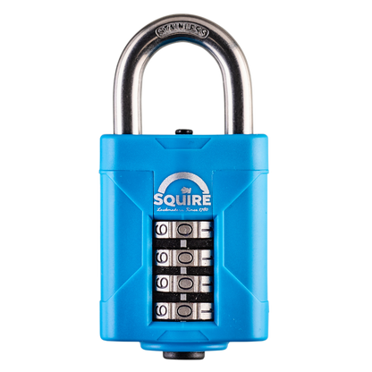 SQUIRE CP40S & CP50S All-Weather Combination Padlock 50mm - Stainless Steel