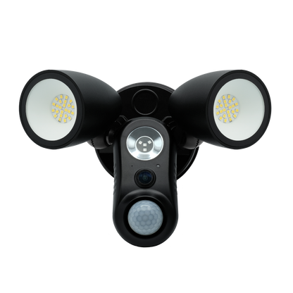 Amalock CAM600FL Floodlight Wi-Fi Video Camera 12VDC Plug In - Black