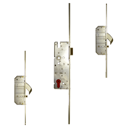Winkhaus AV2-F 2070 M2 Lever Operated Latch Only 20mm Radius Faceplate - 2 Hook 45mm Backset No Deadbolt Right Handed