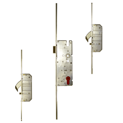 Winkhaus AV2-F 2070 M2 Lever Operated Latch Only 20mm Radius Faceplate - 2 Hook 55mm Backset No Deadbolt Left Handed