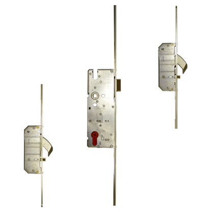 Winkhaus AV2-F 2070 M2 Lever Operated Latch Only 20mm Radius Faceplate - 2 Hook 55mm Backset No Deadbolt Right Handed