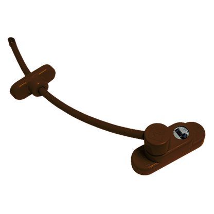 PENKID WSR200 Ventilation Window Restrictor P8016 - Brown