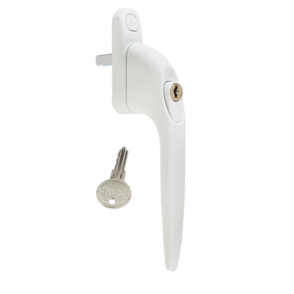 YALE Quartus In-Line Espag Window Handle White