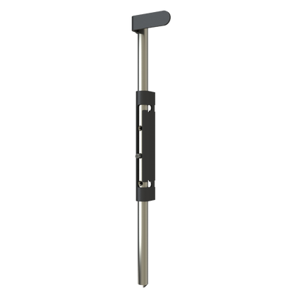 GATEMASTER Locking Drop Bolt Stainless Steel Bolt LDBSS - Black