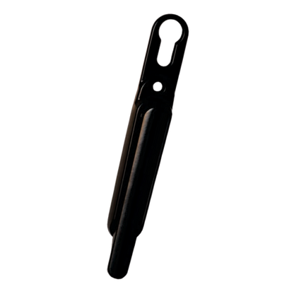 GREENTEQ Clearline Slimfold Bi-Fold Door Handle With Euro Cut Out Black