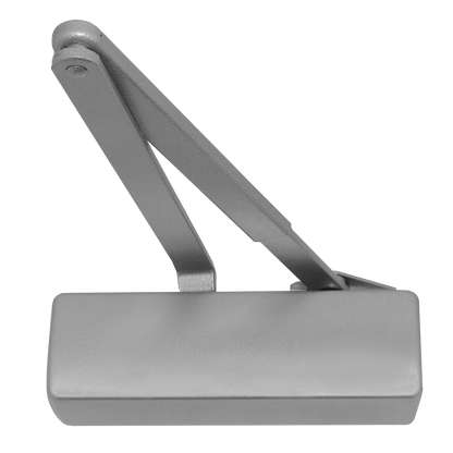 GEZE TS1500 Size 3-4 Overhead Door Closer Satin Stainless Steel