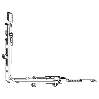 SIEGENIA Titan AF Bottom Corner Drive TEUL5020 Silver - Galvanised