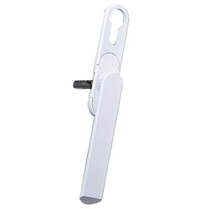 DEBAR Velte Bi-Fold Door Handle With Euro Profile Cut-Out White