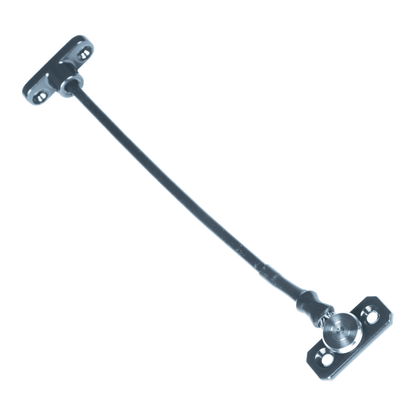 JACKLOC Perma Permanent Swivel/Stud Window Restrictor Grey