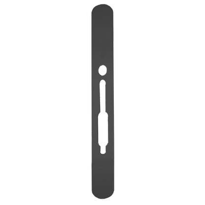 SASHSTOP Torchguard Door Handle Protector Discreet XL 384mm x 40mm Short Below/Below Anthracite 234805 - Anthracite Grey