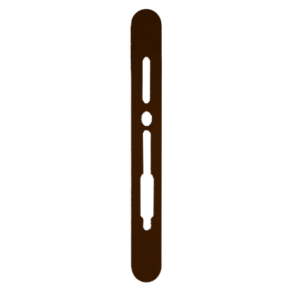 SASHSTOP Torchguard Door Handle Protector Discreet XL 384mm x 40mm Long Above/Below 234706 - Brown