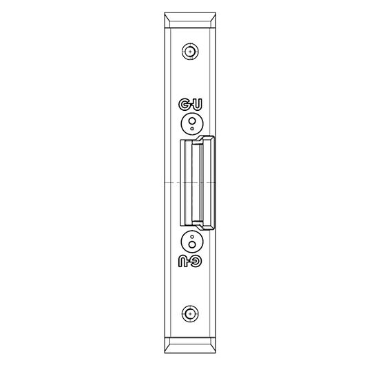 GU Centre Keep U26 x 6mm With 12mm Axis To Suit Secury Panic E 6-32960-1A-0-8 - Stainless Steel