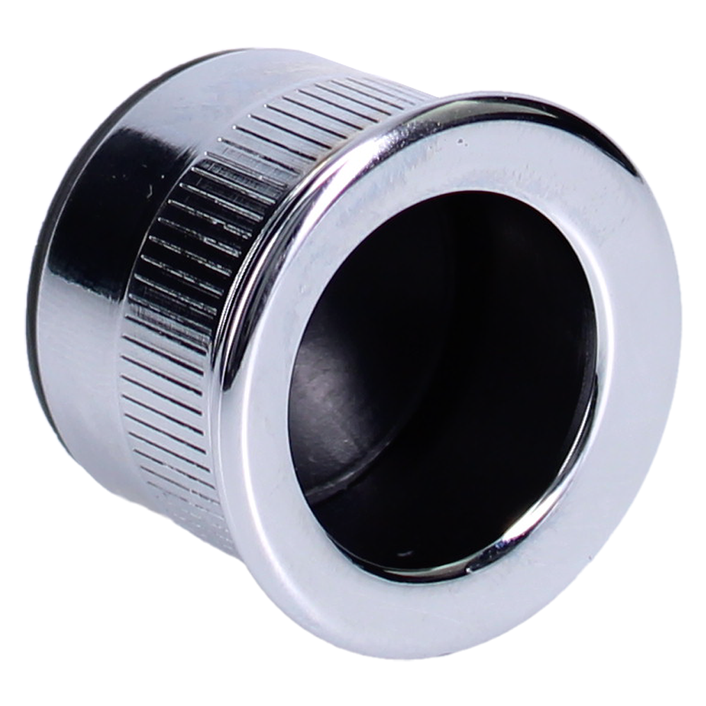 BONAITI SERRATURE Sliding Door Thimble Round Finger Pull Handle MTT Polished Chrome