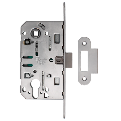 BONAITI SERRATURE Bitter NG A89 Euro Mechanical Lock Matt Chrome - Satin Chrome