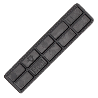 ALDRIDGE Flat Glazing Packers 100mm Length x 30mm Width (1000 PACK) 4mm Depth - Grey