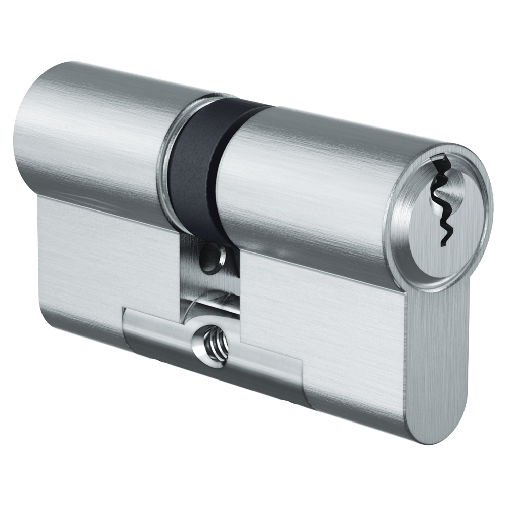 EVVA EPSnp DZ Euro Double Cylinder Keyed To Differ 3 Keys TS007 3* 102mm 51-51 46-10-46 44BE1 - Nickel Plated