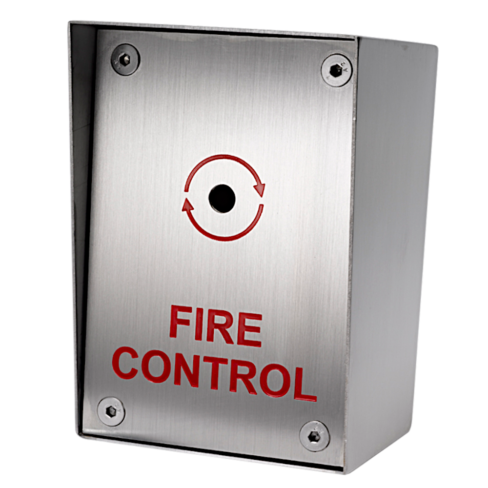 Ics Control Switch ICS Fire Switch Drop Key Version Surface SS – West Coast Hardware