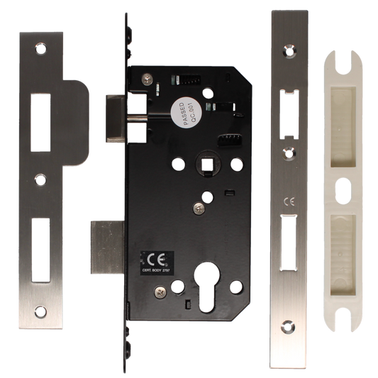 PAXTON Paxlock Pro Mortice Sash Lock 72mm Centres 901-010 - Stainless Steel