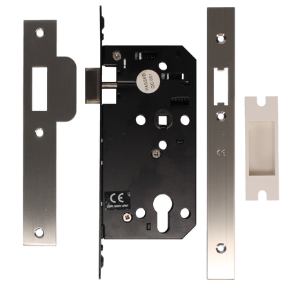 PAXTON Paxlock Pro Mortice Latch Lock 72mm Centres 901-020 - Stainless Steel