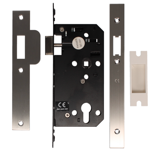 PAXTON Paxlock Pro Mortice Latch Lock 72mm Centres 901-020 - Stainless Steel