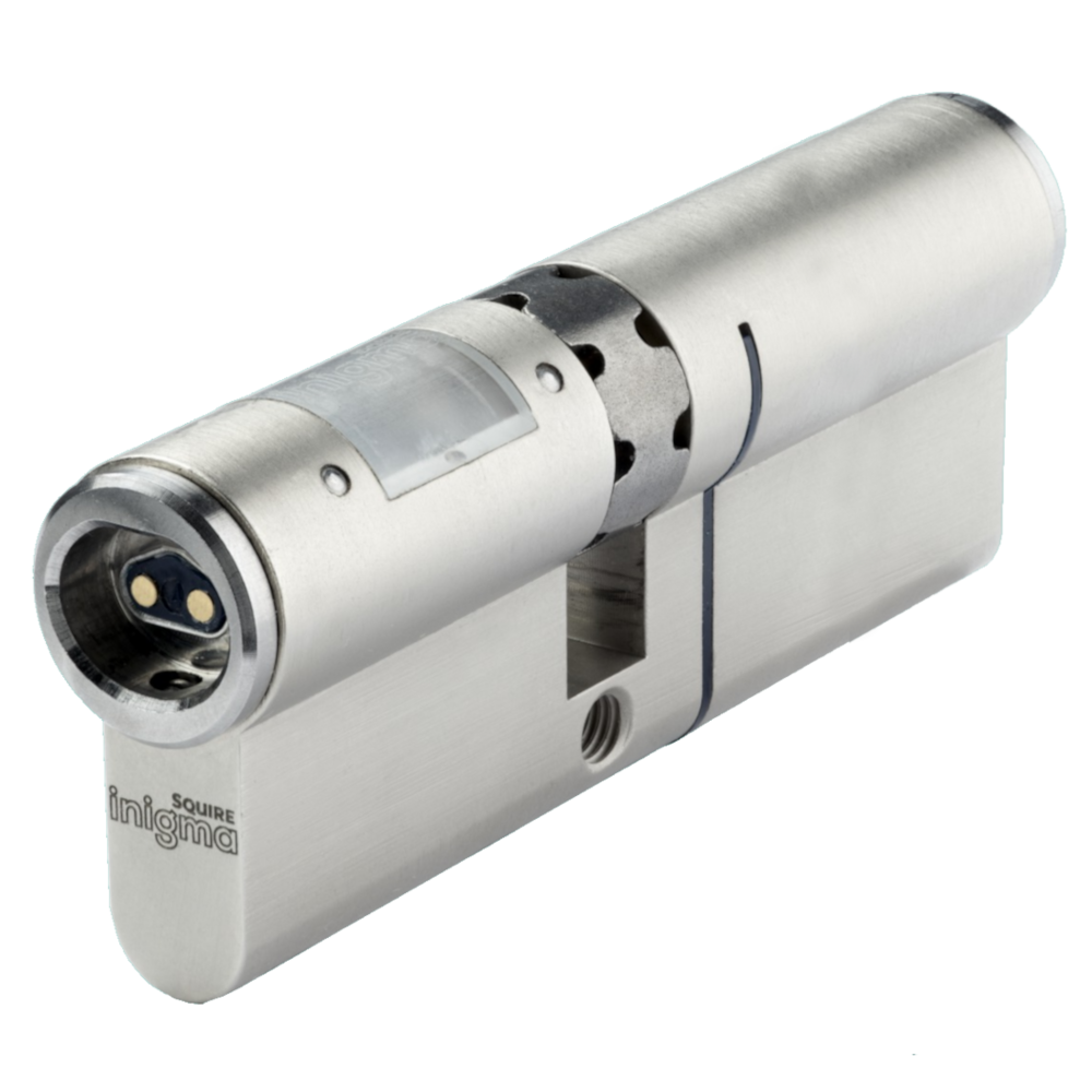 SQUIRE Inigma Smart Double Euro Cylinder 80mm 35/45 Inigma DC12/NI - Nickel Plated
