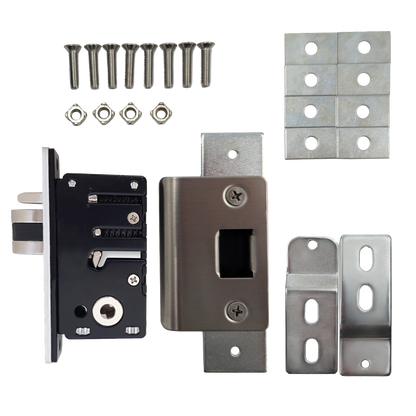 BORG LOCKS S203 Aluminium Latch 28mm Backset To Suit BL2000/BL4400 Series RH With Fixing Kit