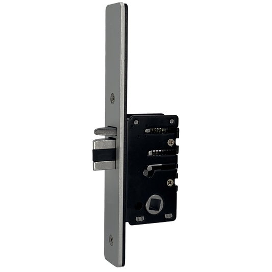 BORG LOCKS S505 AR Aluminium Latch Long Forend 28mm Backset To Suit BL5000 Series LH Latch Only