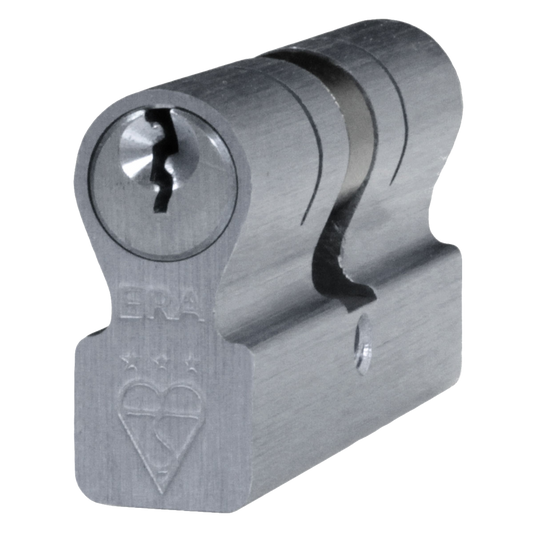 ERA Invincible BS Kitemarked 3 Star Double Cylinder 100mm 50/50 45/10/45 Keyed to Differ Satin - Satin Chrome