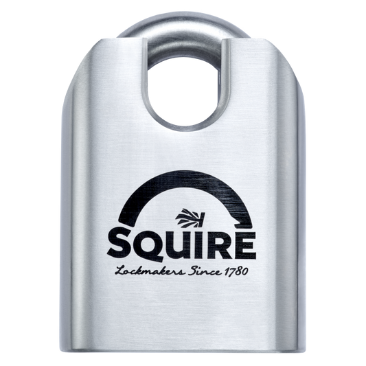 SQUIRE Body only ST65 65mm Closed Shackle Stainless Steel Stronghold Padlock To Take KIK-SS Insert 65mm Body Only - Stainless Steel